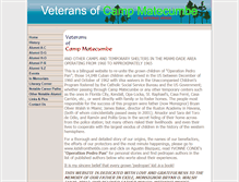 Tablet Screenshot of campmatecumbeveterans.com